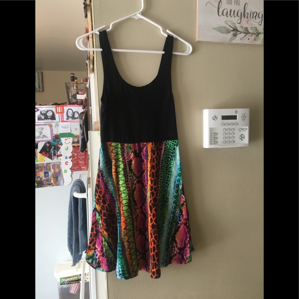 Fun multi colored dress